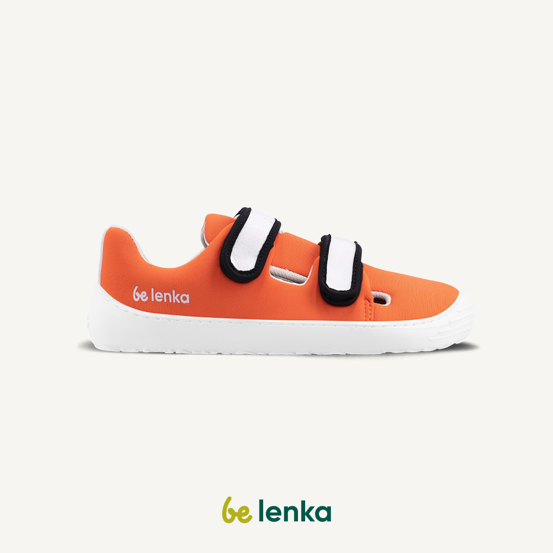 Barefoot scarpe sportive bambini Be Lenka Seasiders - Orangy.