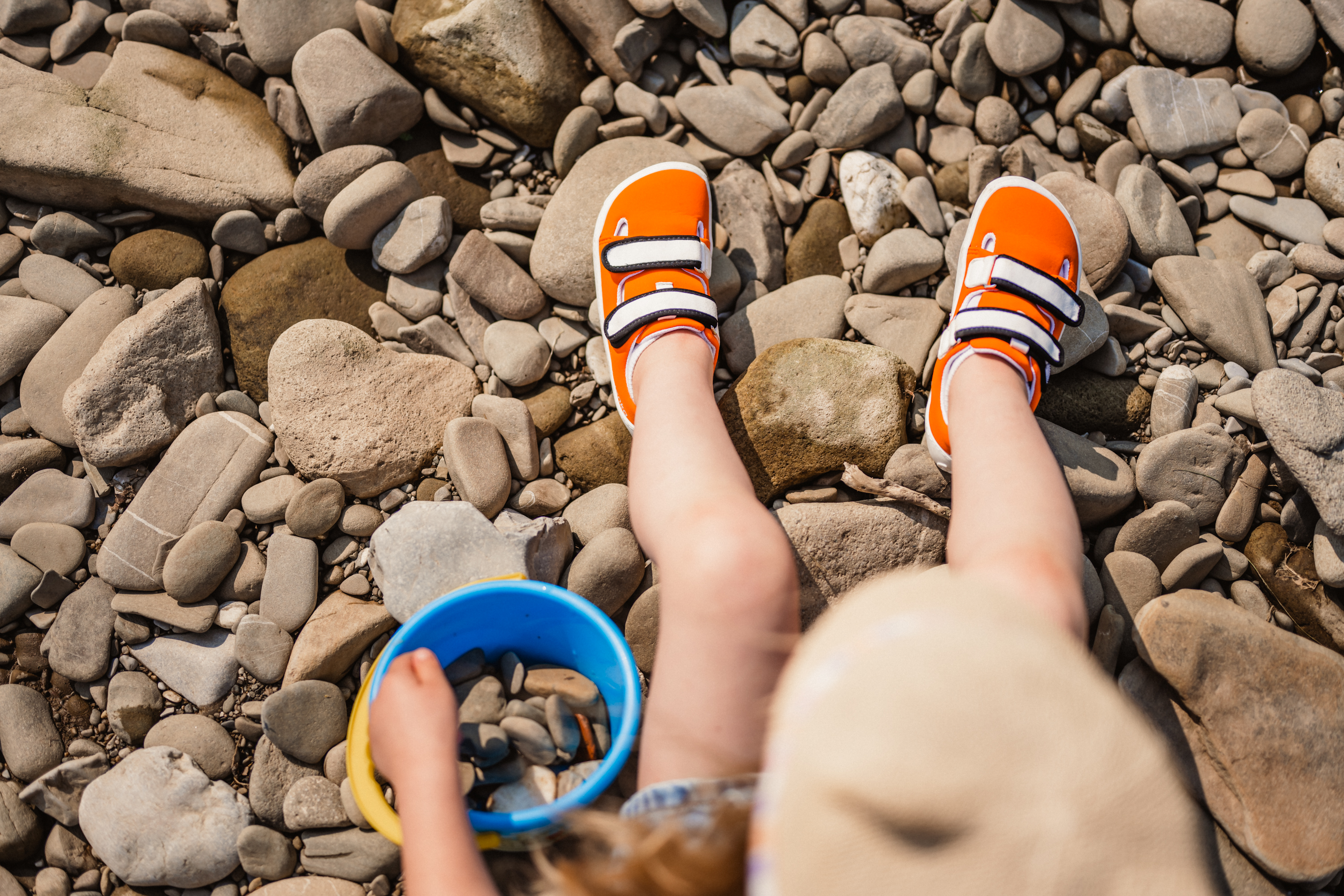 Barefoot scarpe sportive bambini Be Lenka Seasiders - Orangy.