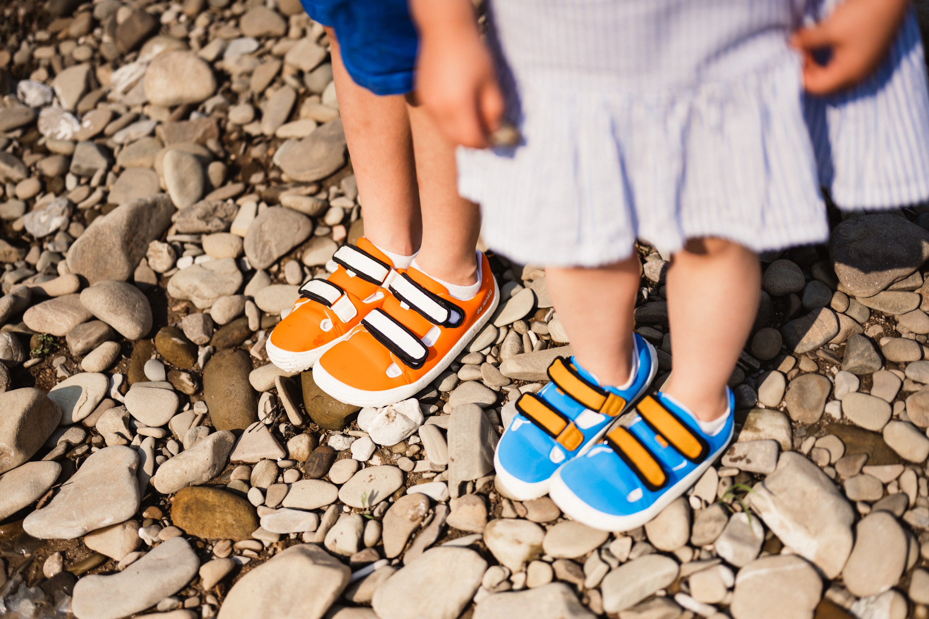 Barefoot scarpe sportive bambini Be Lenka Seasiders - Orangy.