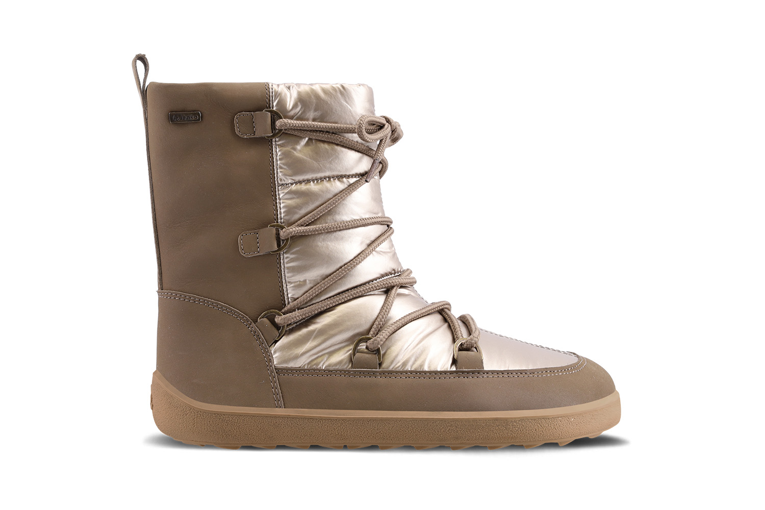 Barefoot scarpe invernali Be Lenka Snowfox Woman - Champagne & Brown