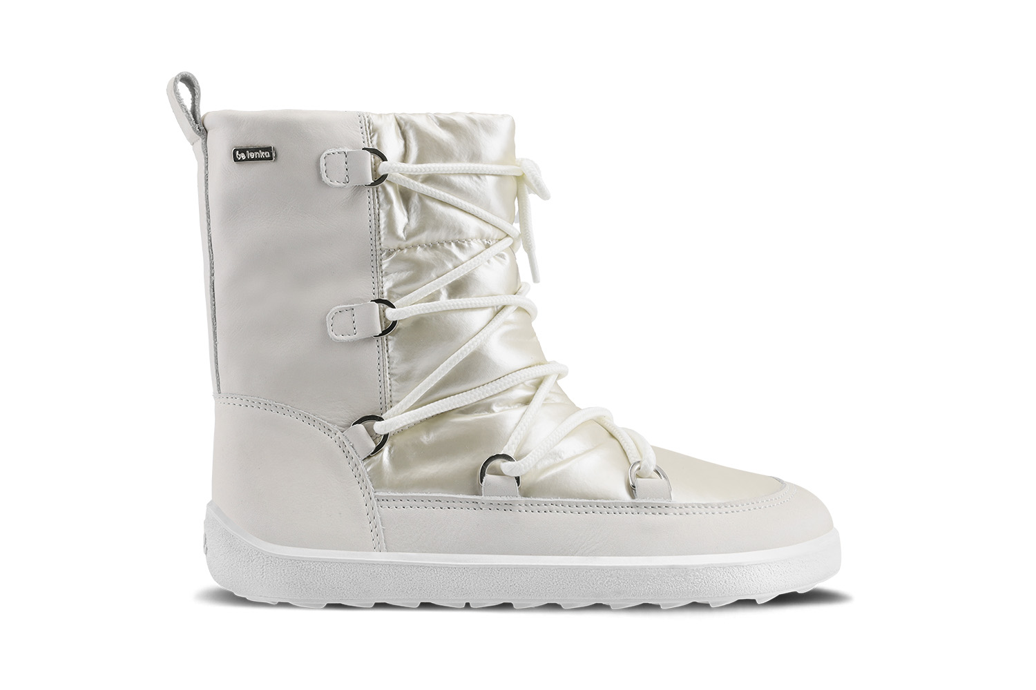 Barefoot scarpe invernali Be Lenka Snowfox Woman - Pearl White