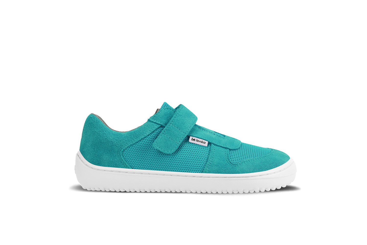 Barefoot scarpe sportive bambini Be Lenka Joy - Turquoise & White