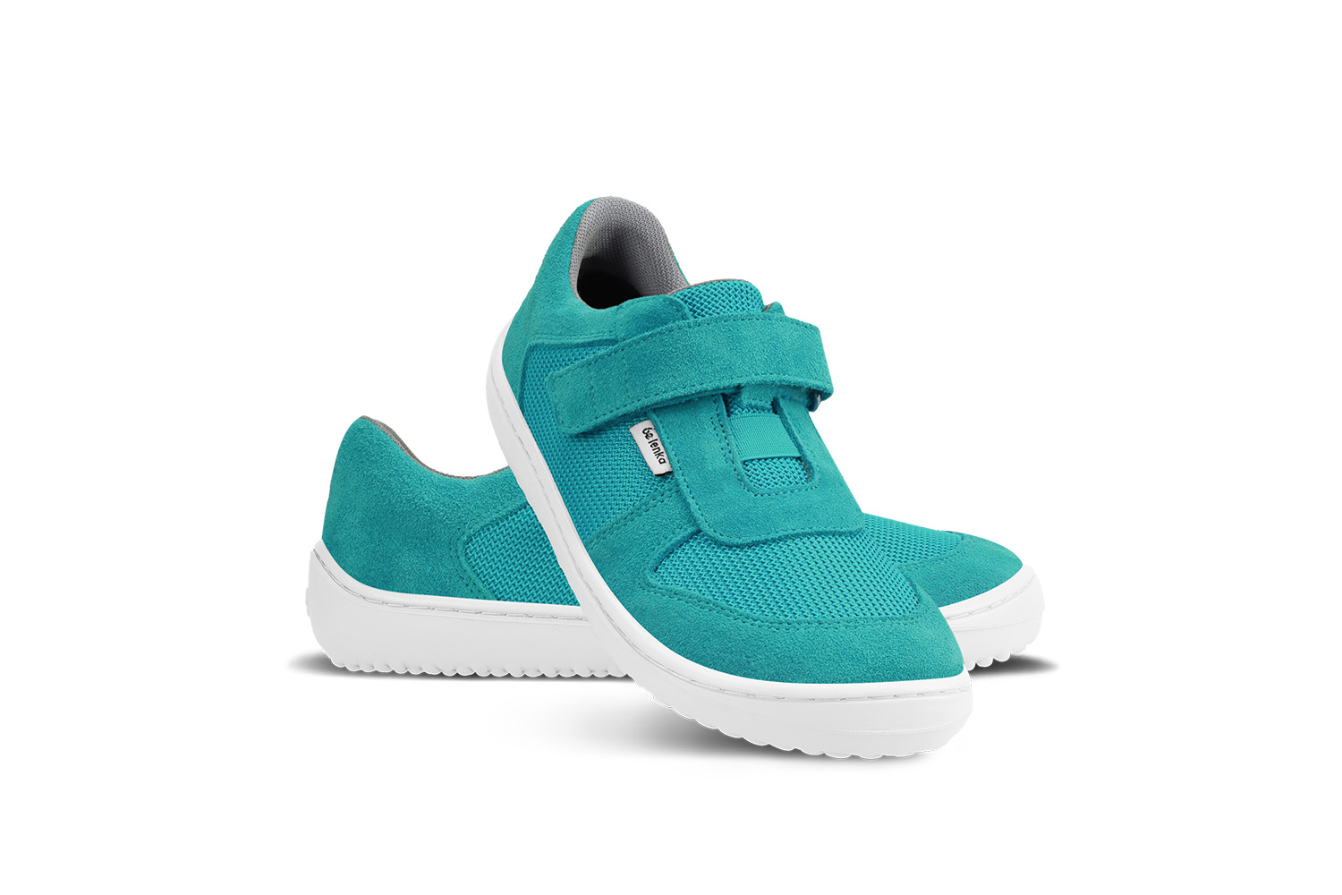 Barefoot scarpe sportive bambini Be Lenka Joy - Turquoise & White.