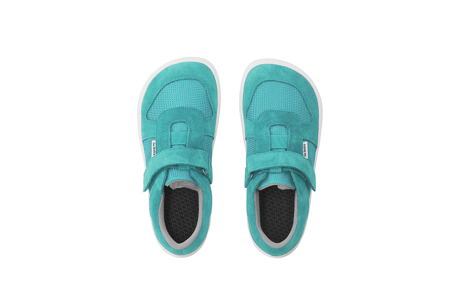 Barefoot scarpe sportive bambini Be Lenka Joy - Turquoise & White.