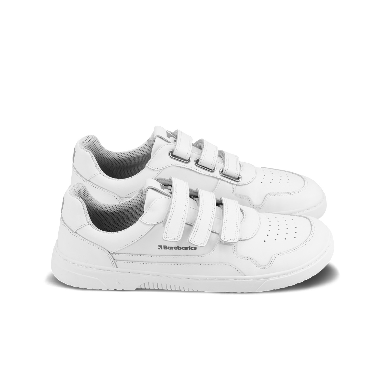 Barefoot Sneakers Barebarics Zing Velcro - All White - Leather.
Forma anatomica - le sneakers rispettano la forma dei piedi.
Più informazioni
calzatura da cittàdesign urbano modernoprogettate e prodotte a mano in UE con materiali locali e sostenibiliottima resistenza e costanza dei colori dei materialidisponibili nelle taglie: 36-47 (secondo le misure europee)