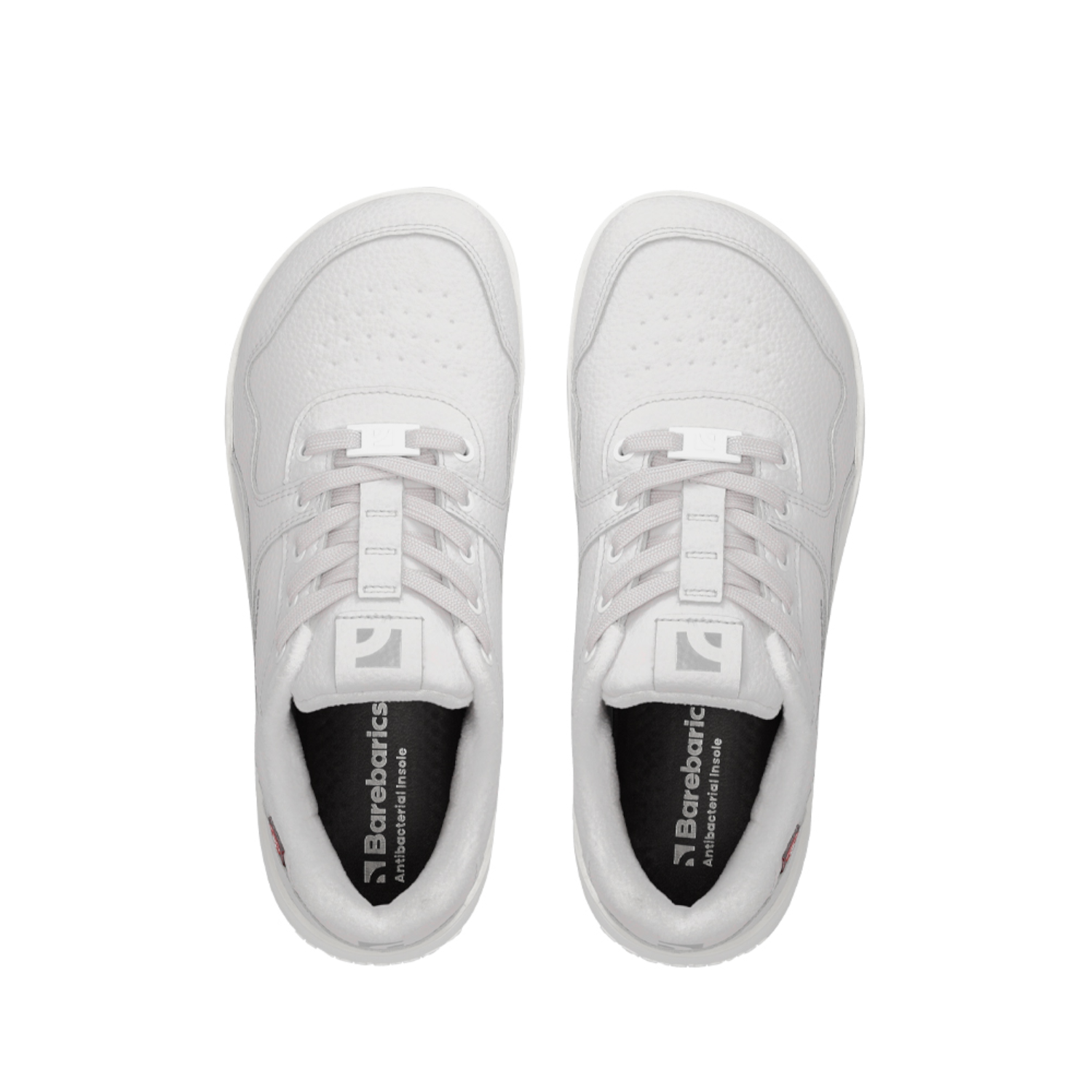 Barefoot Sneakers Barebarics Zing Frost - Light Grey & White.