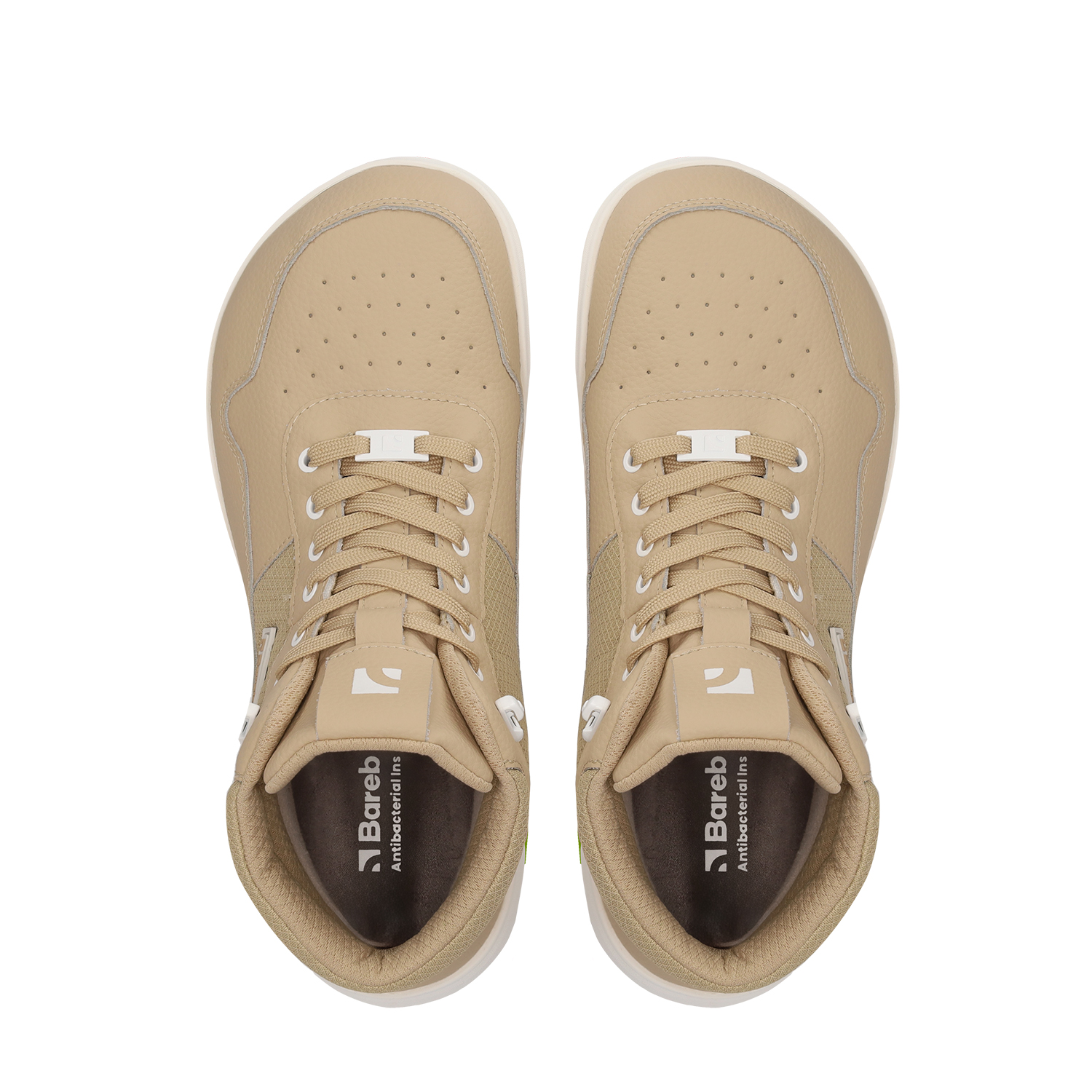 Barefoot scarpe Barebarics UrbanEdge - Beige.
 Le scarpe barefoot imitano perfettamente la camminata a piedi nudi, esattamente come progettato dalla naturaMembrana impermeabile e traspirante (ogni paio è testato per la resistenza all'acqua)La suola Barebarics PowerGrip è dotata di un battistrada che sostiene la tua camminata e previene lo scivolamentoLa tecnologia Primaloft utilizzata è il top tra i materiali termo-isolantiIl logo Barebarics è posizionato sulla scarpa, sui ganci, sui lacci o sulla suolaLa linguetta a soffietto assicura una calzata facile e impedisce l'ingresso di neve o sporciziaScarpe barefoot unisex per i giorni più freddiPer il massimo comfort, si consiglia di abbinarle a calze di cotone
Vantaggi delle scarpe barefoot:
Suola flessibileZero drop: tallone e punta allo stesso livello per una corretta posturaPunta spaziosa per le ditaScarpe leggere