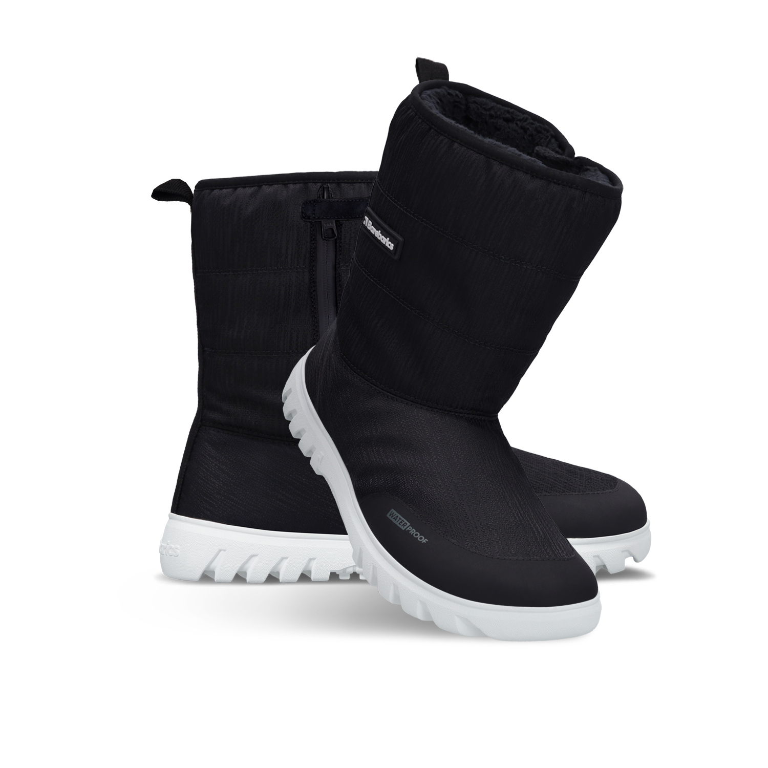 Barefoot scarpe invernali Barebarics PolarStride - Black.