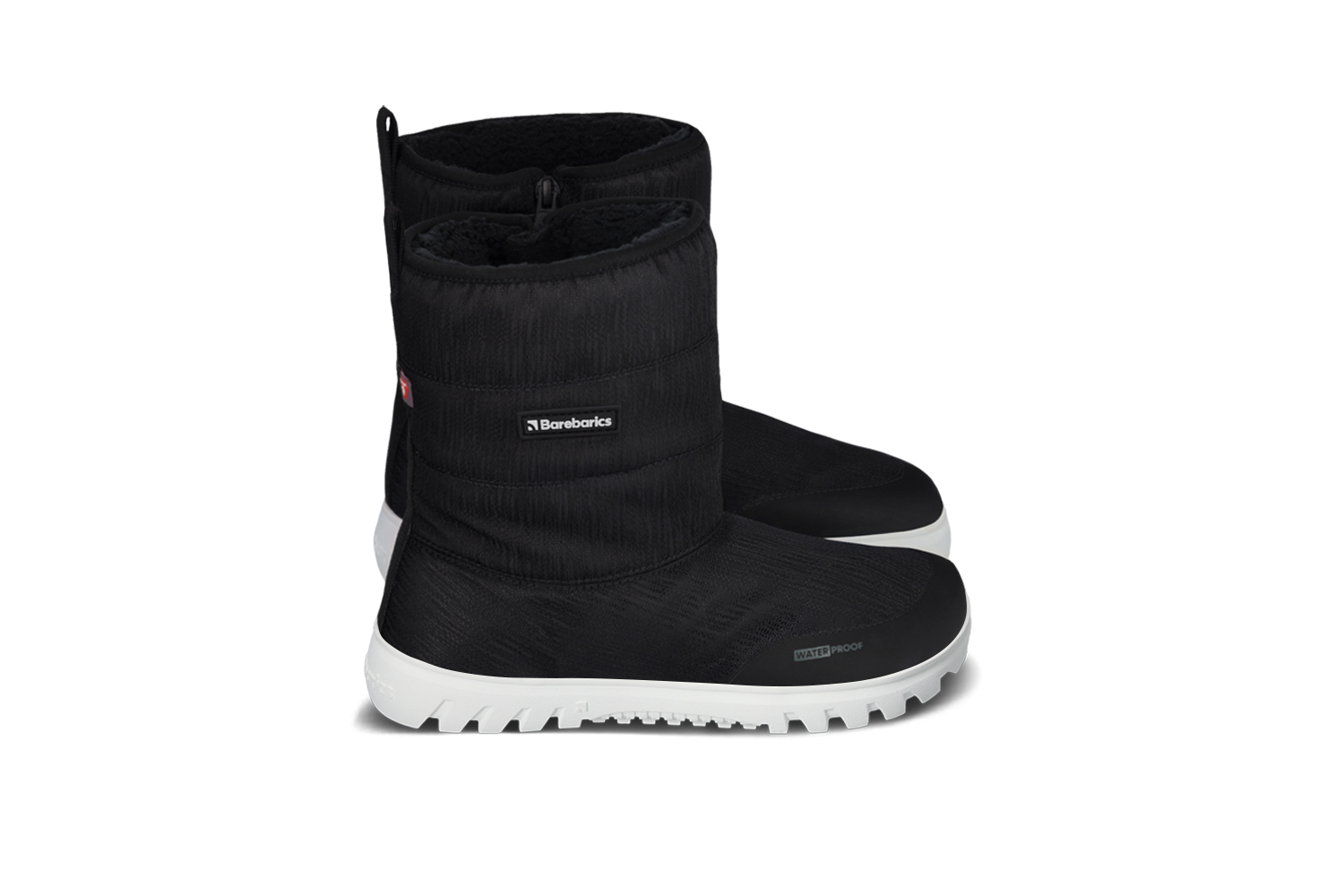 Barefoot scarpe invernali Barebarics PolarStride - Black.