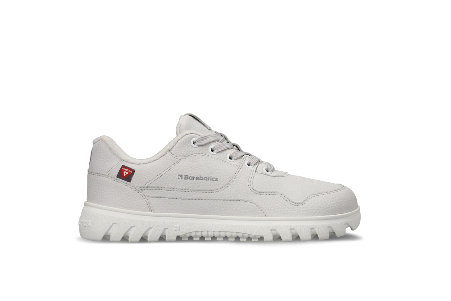 Barefoot Sneakers Barebarics Zing Frost - Light Grey & White.