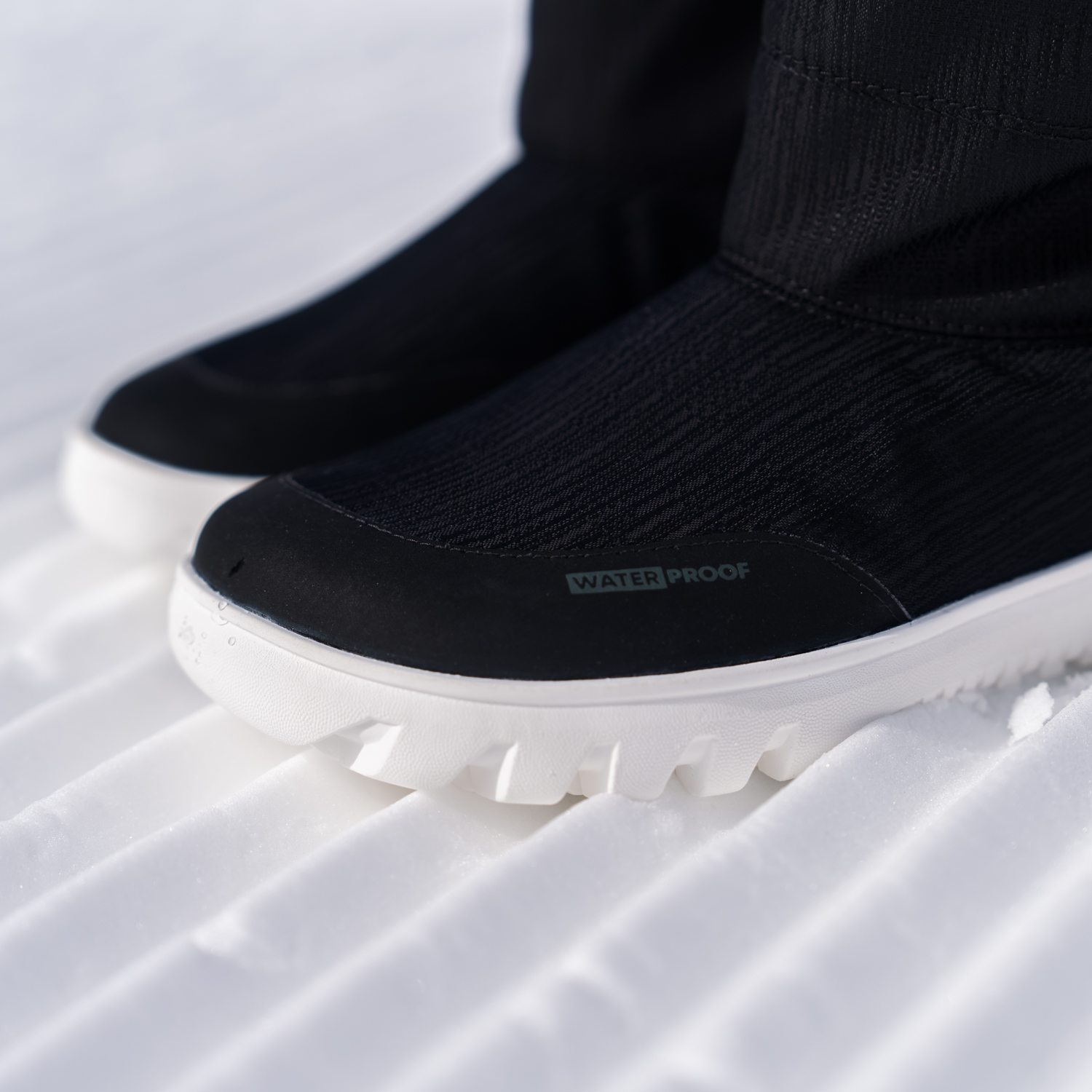 Barefoot scarpe invernali Barebarics PolarStride - Black.