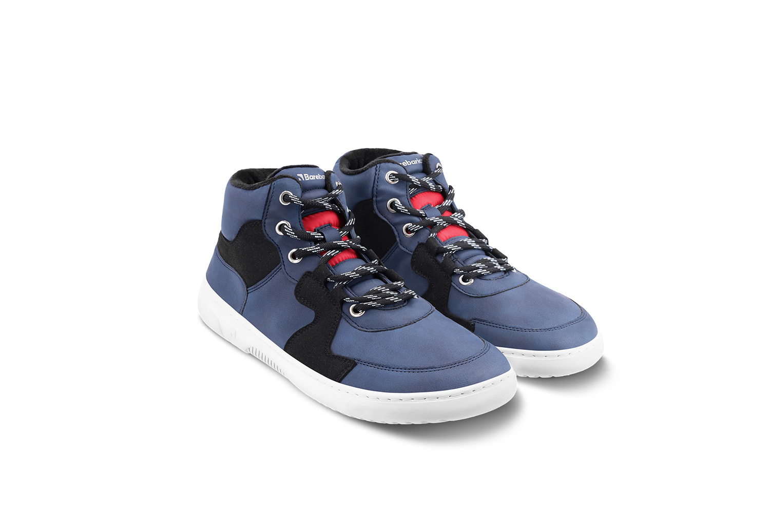 Barefoot Sneakers Barebarics Lynx - Dark Blue & White.