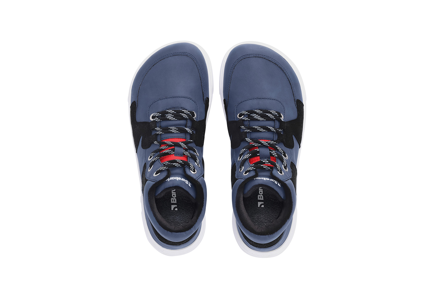 Barefoot Sneakers Barebarics Lynx - Dark Blue & White.