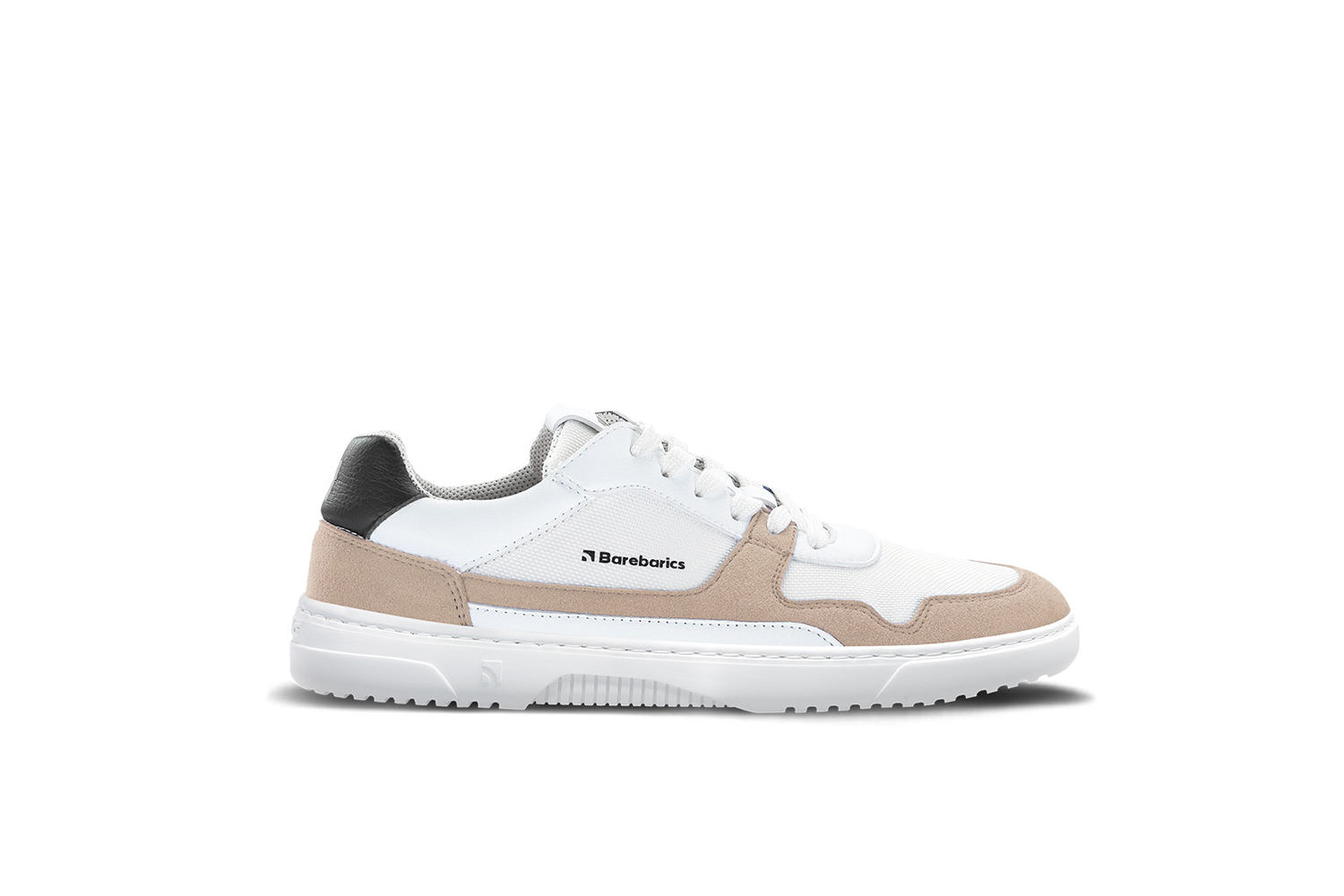 Barefoot Sneakers Barebarics - Zing - White & Beige