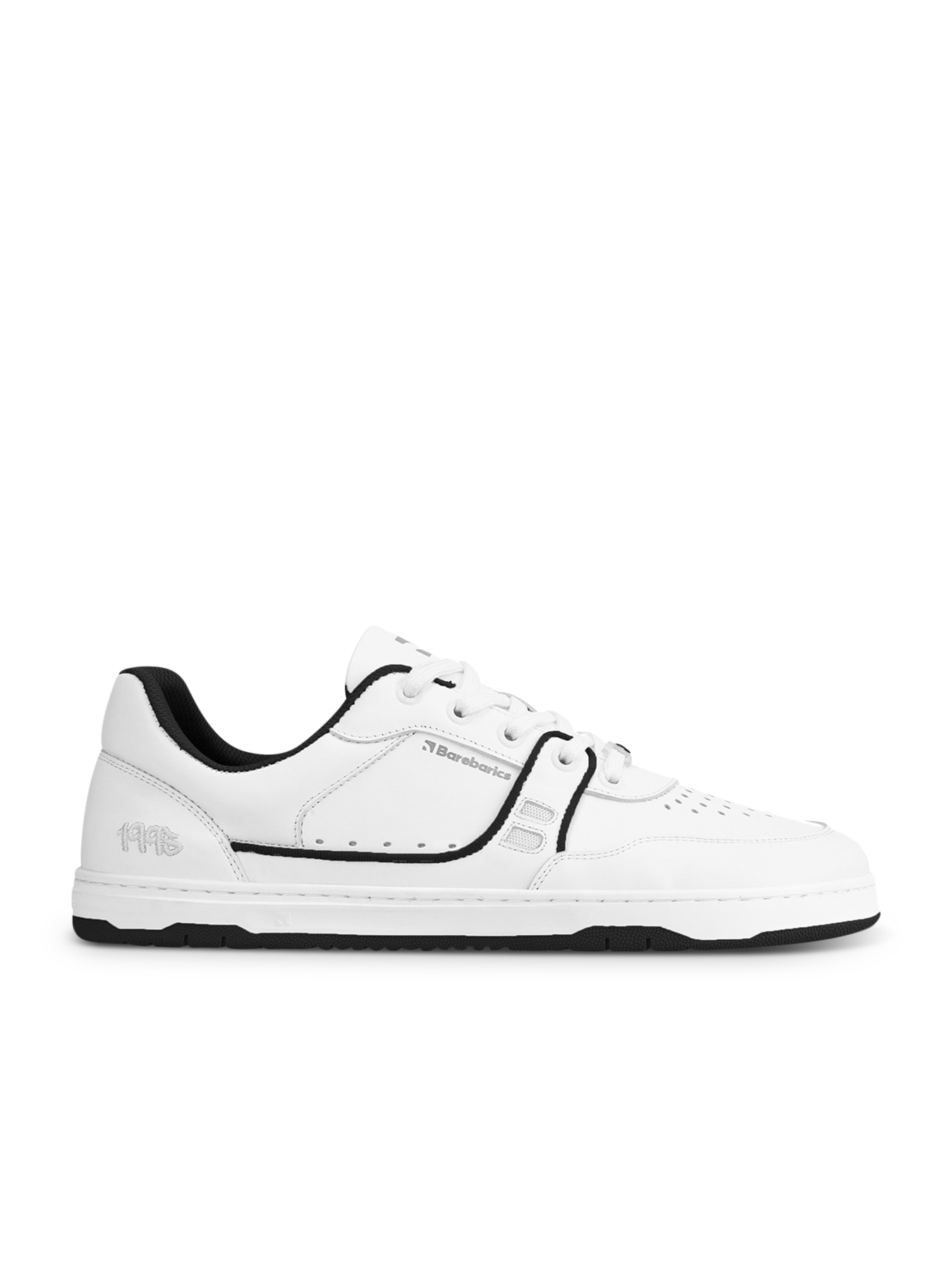 Barefoot Sneakers Barebarics Arise - White & Black